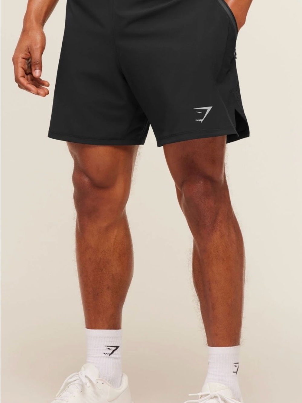 Gymshark Men’s Black Athletic Training Shorts